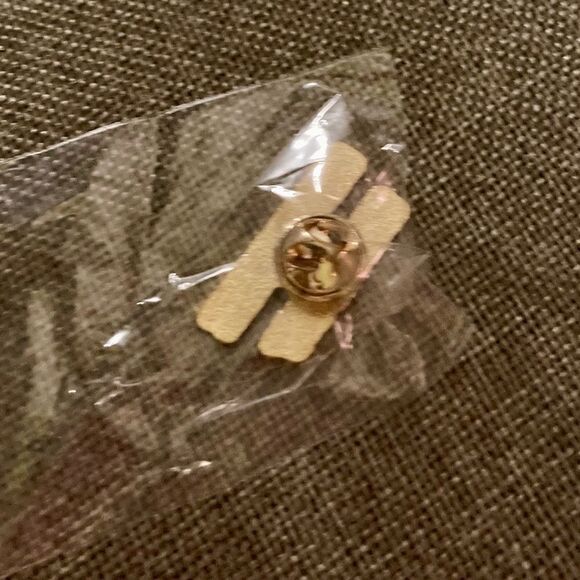 “A Little Bit Dramatic” Metal Pin - Picture 3 of 4